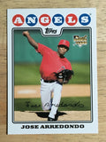 2008 Topps Update #UH135 Jose Arredondo RC