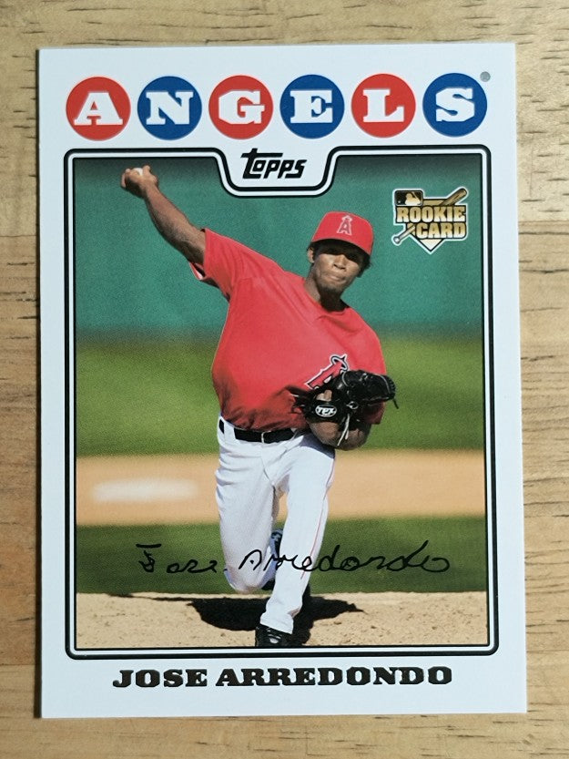 2008 Topps Update #UH135 Jose Arredondo RC