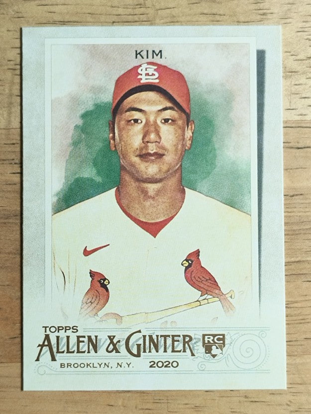 2020 Topps Allen and Ginter #158 Kwang-Hyun Kim RC