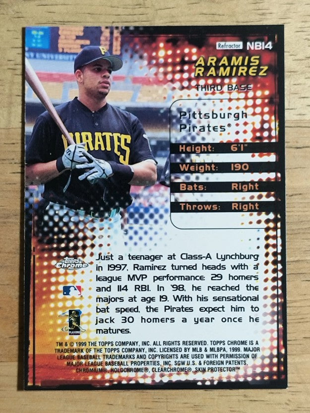 1999 Topps Chrome New Breed Refractors #NB14 Aramis Ramirez