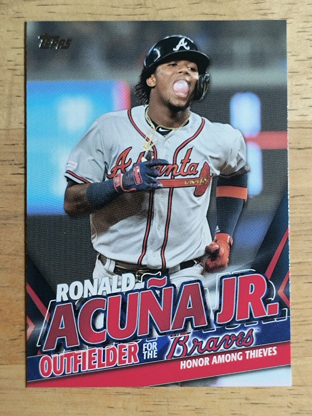 2020 Topps Update Ronald Acuna Jr. Highlights #TRA13 Ronald Acuna Jr.