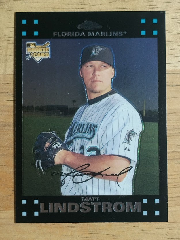 2007 Topps Chrome #314 Matt Lindstrom