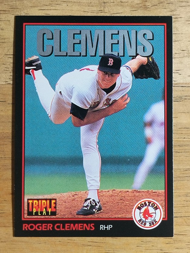 1993 Triple Play #118 Roger Clemens