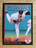 1993 Triple Play #118 Roger Clemens