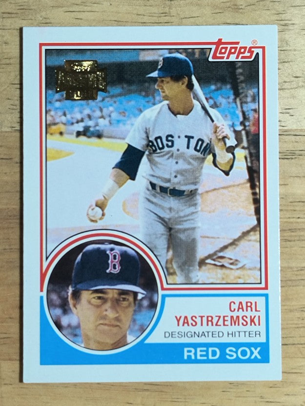 2001 Topps Archives #175 Carl Yastrzemski 83