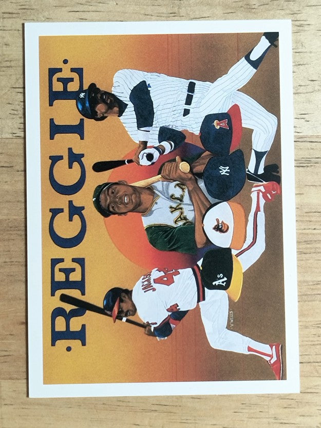 1990 Upper Deck Jackson Heroes #9 Reggie Jackson CL