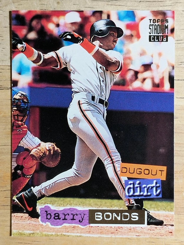 1994 Stadium Club Dugout Dirt #6 Barry Bonds