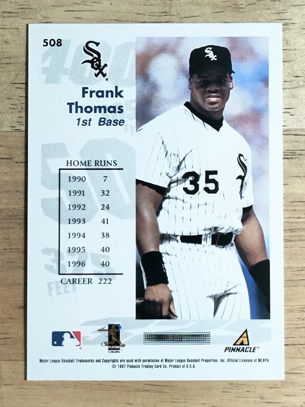 1997 Score Premium Stock Hobby Reserve #508 Frank Thomas GY