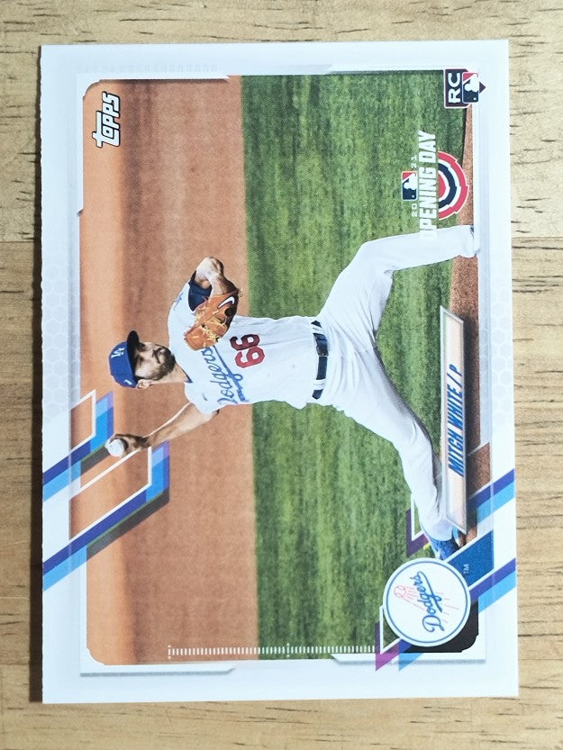 2021 Topps Opening Day #12 Mitch White RC