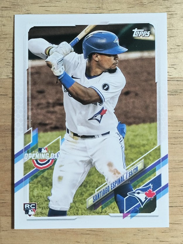 2021 Topps Opening Day #57 Santiago Espinal RC
