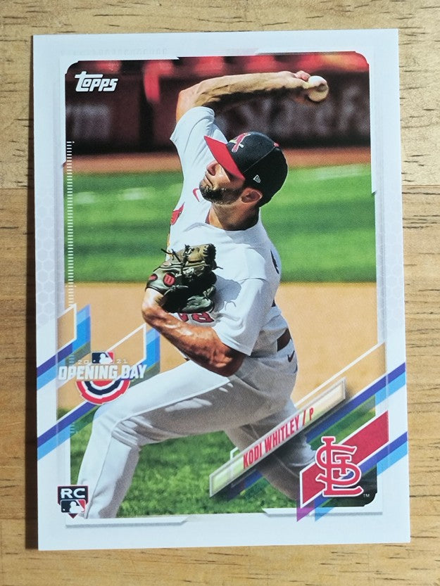 2021 Topps Opening Day #124 Kodi Whitley RC