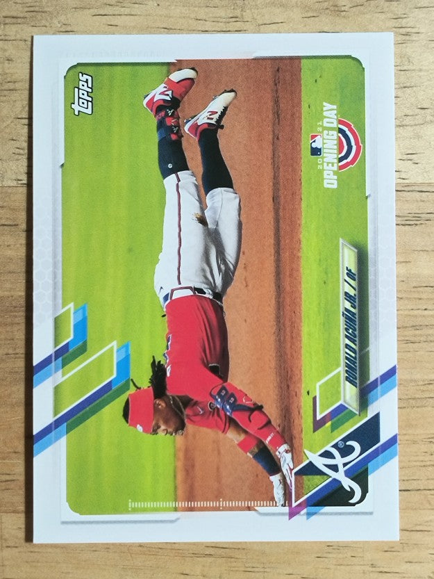 2021 Topps Opening Day #150 Ronald Acuna Jr.