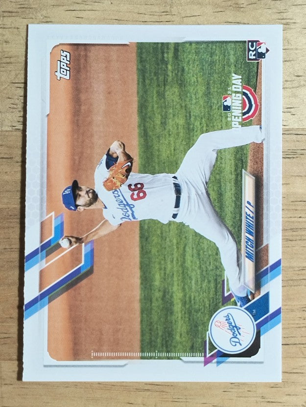 2021 Topps Opening Day #12 Mitch White RC