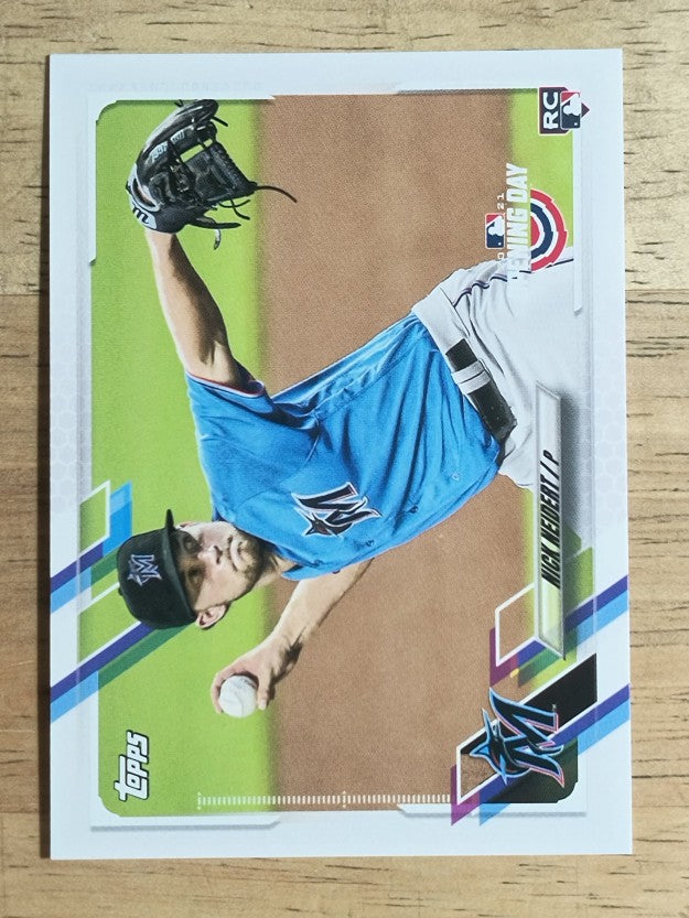 2021 Topps Opening Day #28 Nick Neidert RC