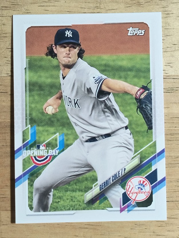 2021 Topps Opening Day #38 Gerrit Cole