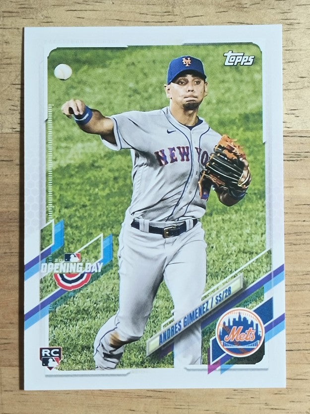 2021 Topps Opening Day #53 Andres Gimenez RC