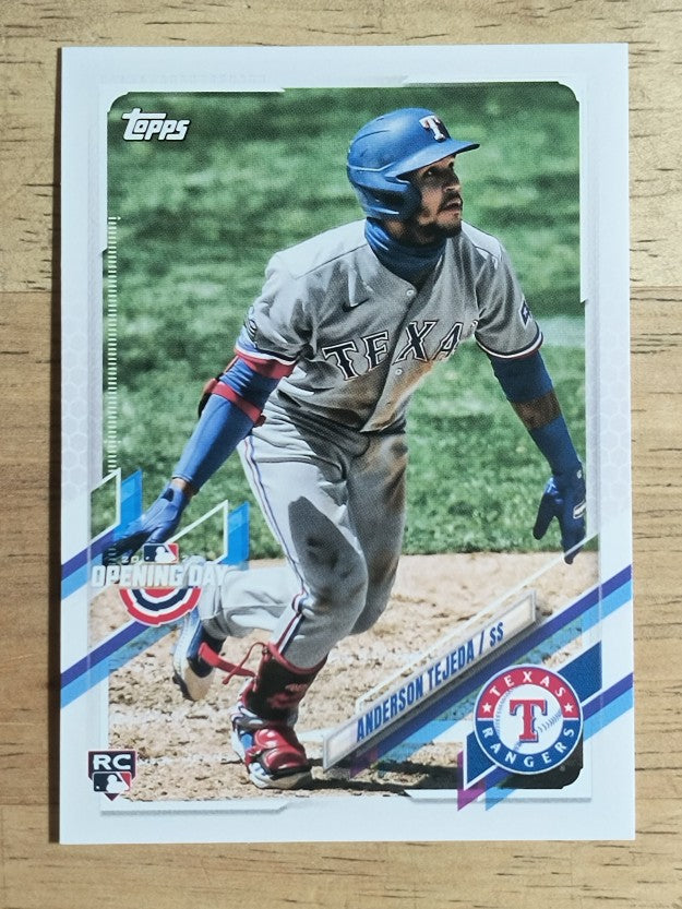 2021 Topps Opening Day #54 Anderson Tejeda RC