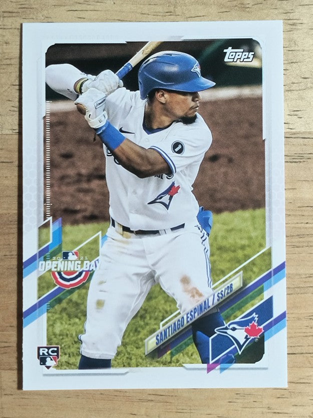 2021 Topps Opening Day #57 Santiago Espinal RC
