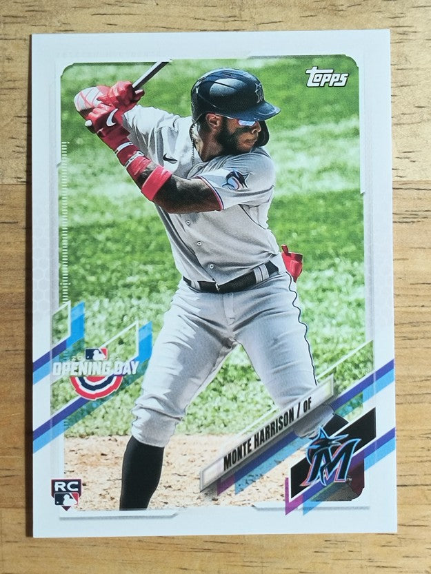 2021 Topps Opening Day #88 Monte Harrison RC