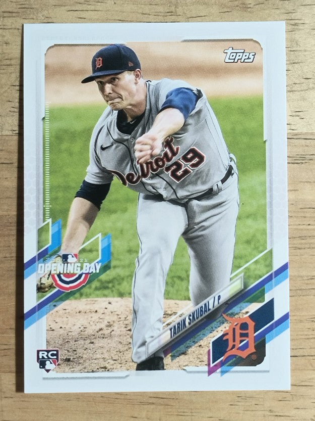 2021 Topps Opening Day #123 Tarik Skubal RC