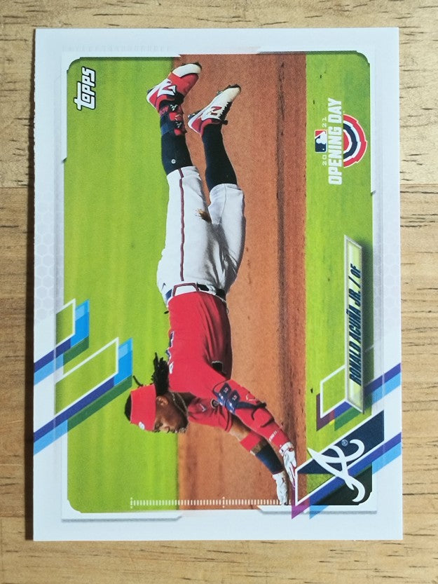 2021 Topps Opening Day #150 Ronald Acuna Jr.