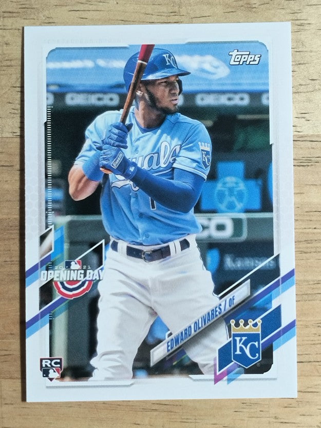 2021 Topps Opening Day #165 Edward Olivares RC