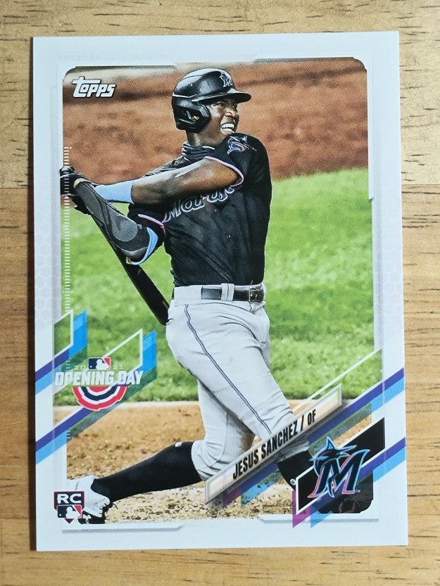 2021 Topps Opening Day #180 Jesus Sanchez RC
