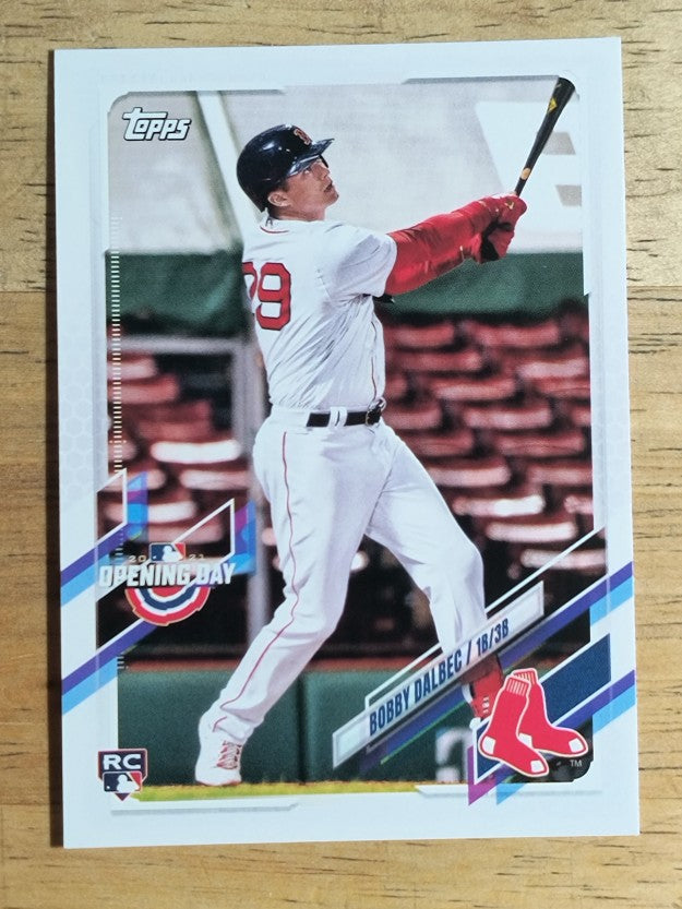 2021 Topps Opening Day #187 Bobby Dalbec RC