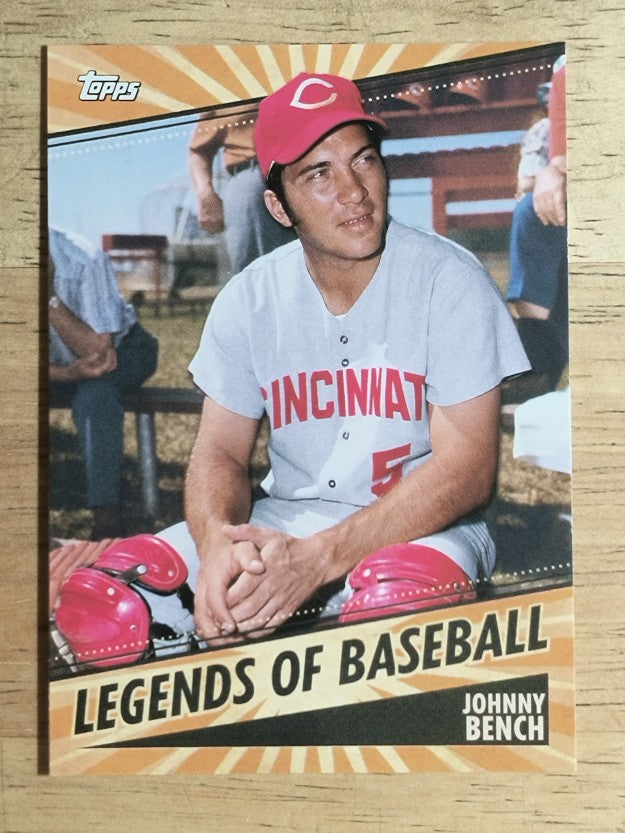 2021 Topps Opening Day Legends of Baseball #LOB25 Johnny Bench