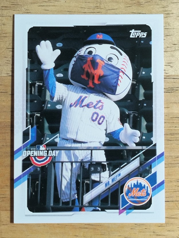 2021 Topps Opening Day Mascots #M3 Mr. Met