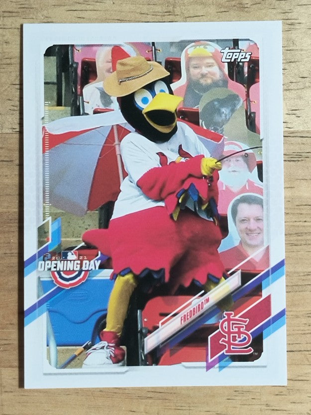 2021 Topps Opening Day Mascots #M5 Fredbird