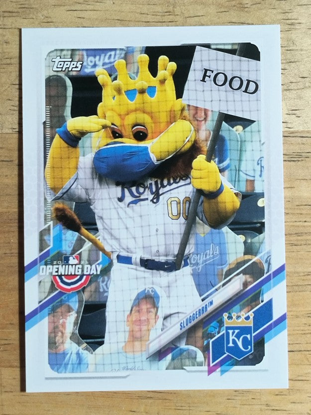 2021 Topps Opening Day Mascots #M7 Sluggerrr