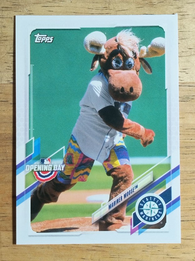 2021 Topps Opening Day Mascots #M16 Mariner Moose