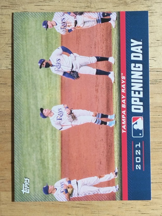 2021 Topps Opening Day Opening Day #OD3 Tampa Bay Rays