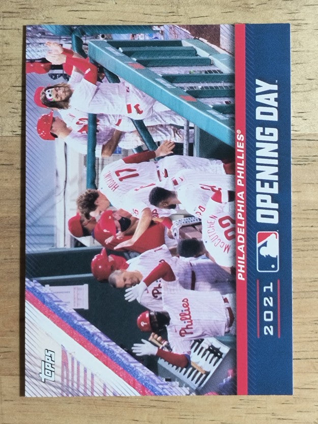 2021 Topps Opening Day Opening Day #OD4 Philadelphia Phillies
