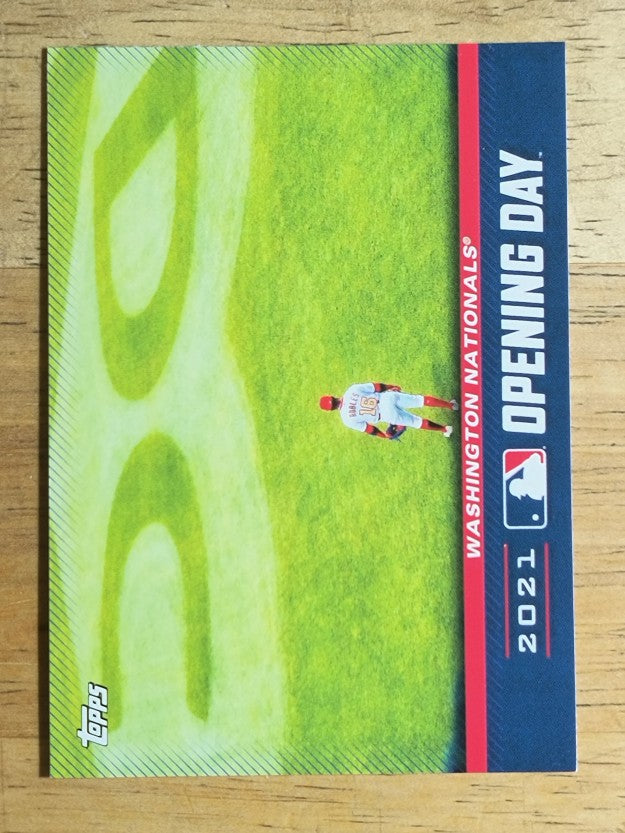 2021 Topps Opening Day Opening Day #OD15 Washington Nationals