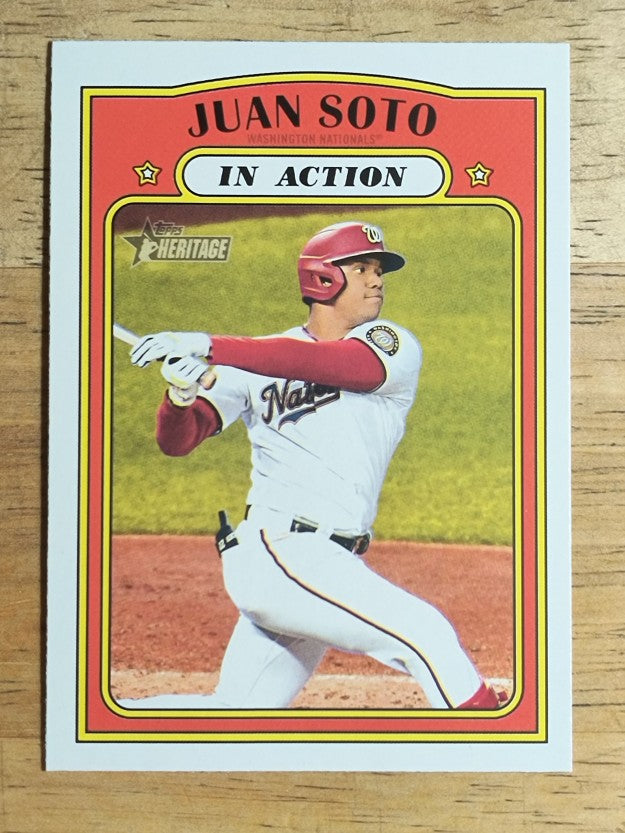 2021 Topps Heritage #36 Juan Soto IA