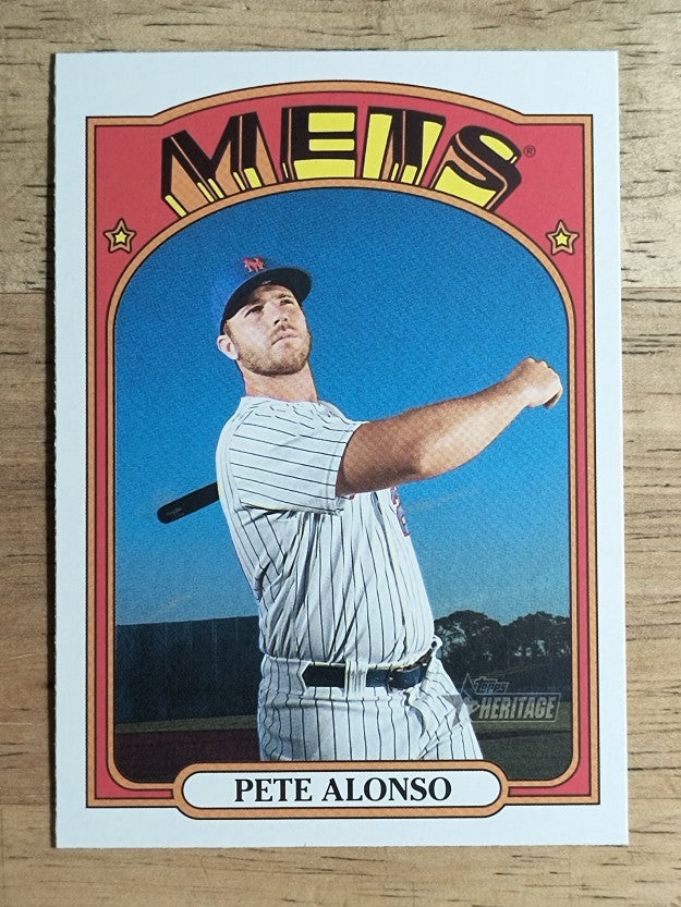 2021 Topps Heritage #31 Pete Alonso