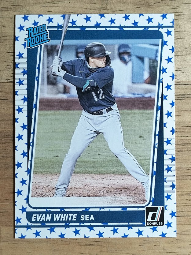 2021 Donruss Independence Day #60 Evan White RR