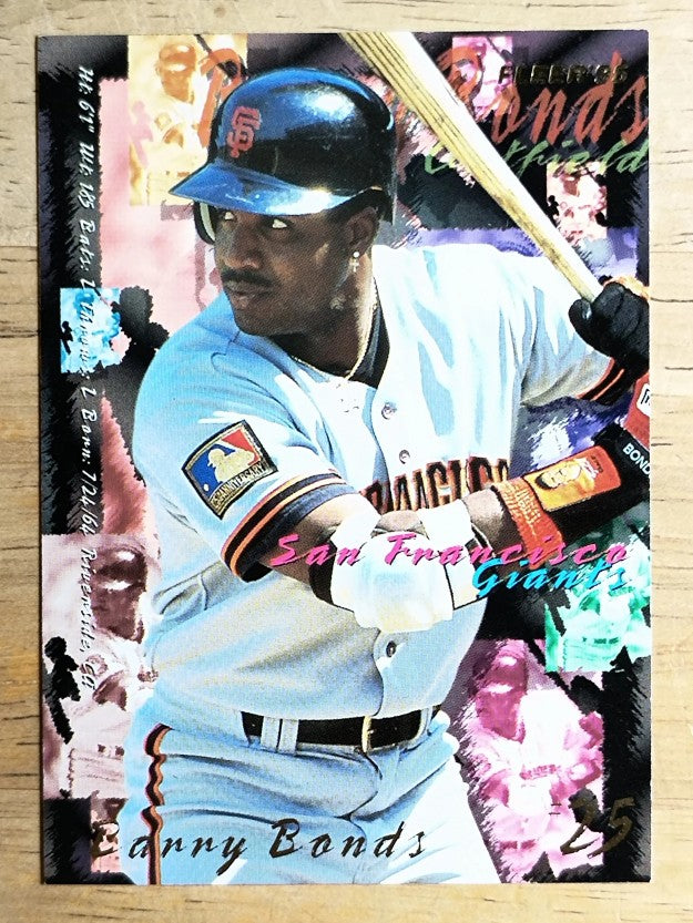1995 Fleer #574 Barry Bonds