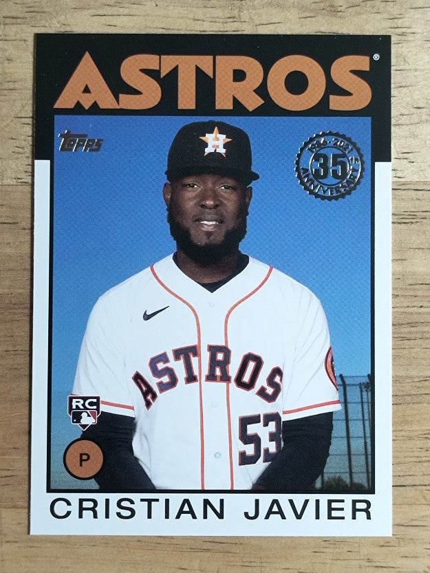2021 Topps '86 Topps #86B70 Cristian Javier