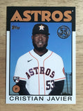 2021 Topps '86 Topps #86B70 Cristian Javier