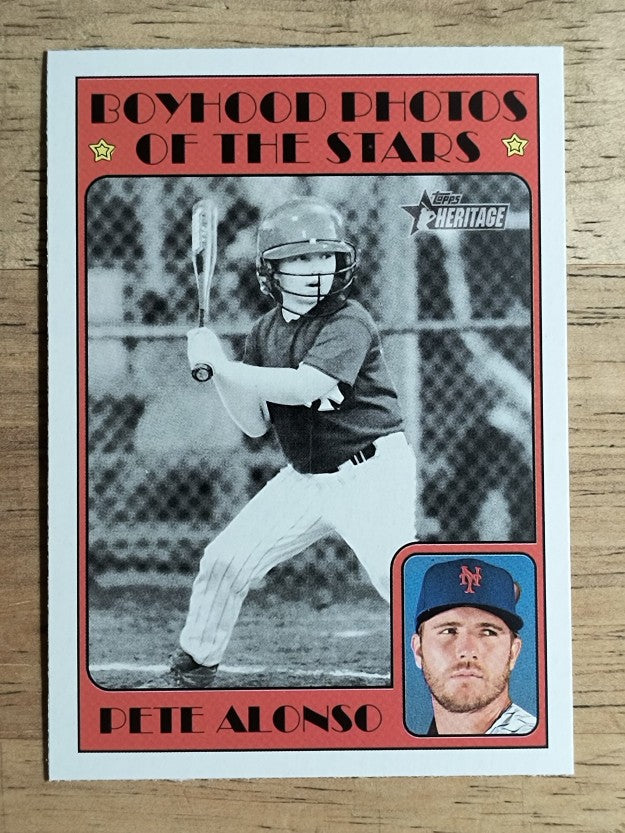 2021 Topps Heritage #146 Pete Alonso KP