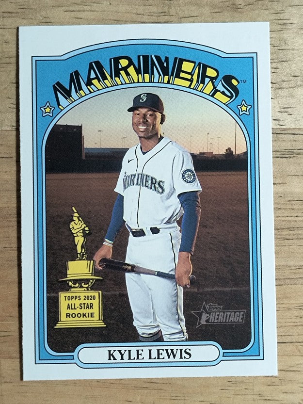 2021 Topps Heritage #101 Kyle Lewis