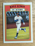 2021 Topps Heritage #102 Kyle Lewis IA