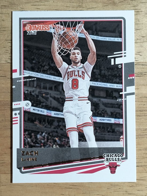 2020-21 Donruss #169 Zach LaVine