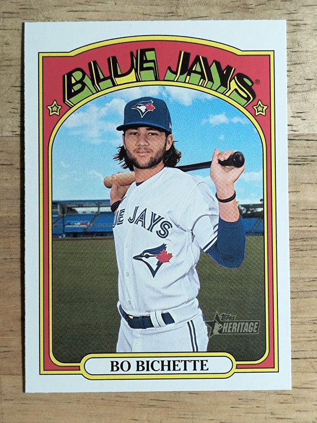 2021 Topps Heritage #293 Bo Bichette