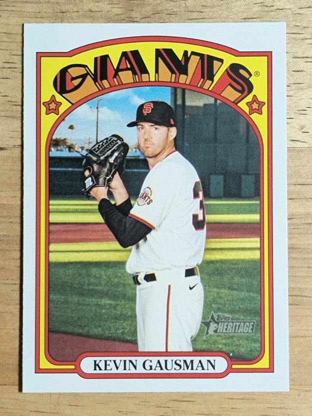 2021 Topps Heritage #465 Kevin Gausman SP