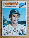 1977 Topps #332 Elliott Maddox (VG)