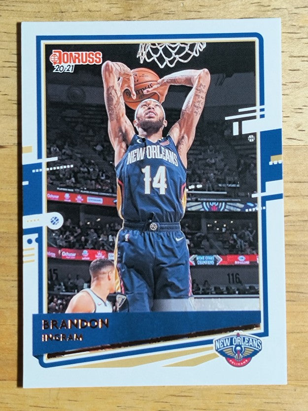 2020-21 Donruss #154 Brandon Ingram